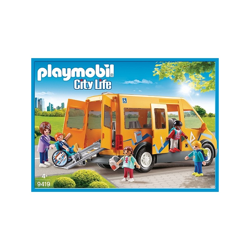 bus scolaire playmobil leclerc